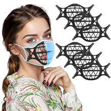 Soporte de silicona para mascarilla facial, marco de apoyo interno para máscara de respiración, 3d, grado alimenticio, 6 unidades 2024 - compra barato