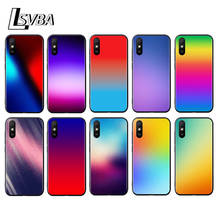 Gradient Color for Xiaomi Redmi 10X Pro 5G 9A 9I 9T 9 GO K40 K30 K20 Ultra 8 7 6 5 4X Pro Soft Black Phone Case 2024 - buy cheap