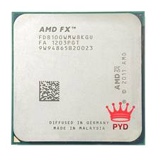 Восьмиядерный процессор AMD FX-Series FX 8100 2,8 ГГц FD8100WMW8KGU разъем AM3 + 2024 - купить недорого