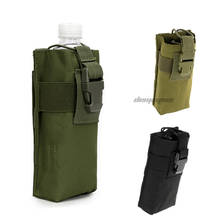 Molle-bolsa militar para botella de agua, hervidor de agua duradero para caza, Camping, viaje, senderismo, bolsa de transporte 2024 - compra barato