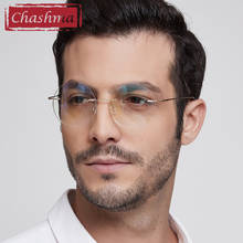 Retro Titanium Rimless Eyeglasses Frames Ultra Light Myopia Round Vintage Glasses Optical Frame for Male and Women 2024 - buy cheap