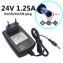 24V 1.25A Universal Power Adapter 1250mA EU US UK AU Plug Adaptor DC 5.5mmx2.1mm-2.5mm Supply AC 100V-240V Universal Switching 2024 - buy cheap