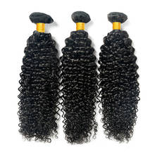 Emol Indian Kinky Curly Hair Bundles 100% Human Hair Weave Bundles Deal Non-Remy 3/4 Pcs/Lot Hair Bundles Extensions 2024 - buy cheap