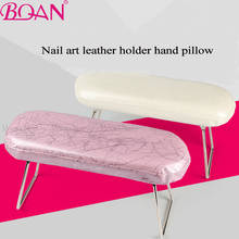 BQAN-almohada de mano de escritorio, herramienta de manicura de mesa, soporte de cuero suave, almohadilla de cojín, 1 ud. 2024 - compra barato