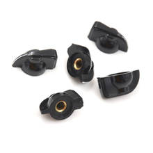 5Pcs 6mm Shaft Hole Dia bakelite Potentiometer Pot Pointer Knobs Caps 2024 - buy cheap