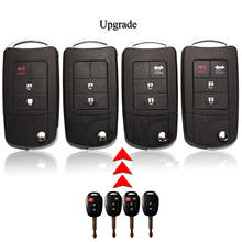 Kutery-carcasa de llave de coche para Lexus, funda de llave remota con hoja de TOY43, 2/3/4 botones, para Toyota Camry Corolla RAV4 2024 - compra barato