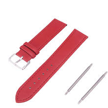 Unltra thin Red Leather Watchband Watchband Watchstraps 12mm 14mm 16mm 18mm 20mm 22mm Wristwatch Band Sports Watch Straps 2024 - buy cheap