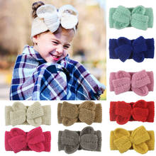 Newborn Baby Kids Girls Knitted Crochet Headband Hair Band Winter Warm Ear Hair 2024 - buy cheap