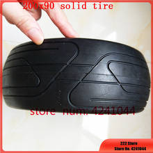 Free shipping 200x90 solid tires for electric scooter, torsion car  8 inch non inflatable solid tyres 2024 - buy cheap