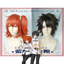 FGO Fate Grand Order Fujimaru Ritsuka Male Female Heat Resistant Synthetic Hair Cosplay Wig+Free Wig Cap 2024 - buy cheap