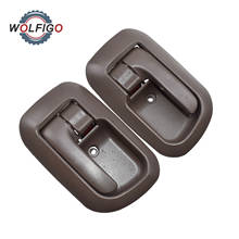 WOLFIGO 2Pcs For TOYOTA SIENNA Brown Inside Front Left Right Door Handles 6927808010 6927708010 2024 - buy cheap