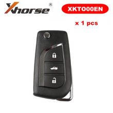 XHORSE XKTO00EN X008 for Toyota Type Wired Universal Remote Key 3 Buttons English Version 1 PCS 2024 - buy cheap