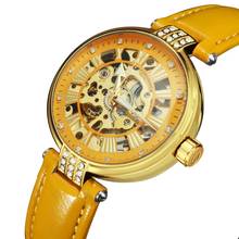 FORSINING-Reloj de pulsera para mujer, accesorio de marca superior de lujo, reloj mecánico automático, zegarek damski 2024 - compra barato