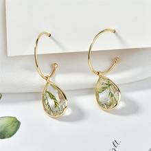 10 Pcs Creative Chic Fashion Unique Ear Pendant Water Drop Jewelry Christmas Tree Leaf Ornament Wearing Decor for Party Friends 2024 - buy cheap