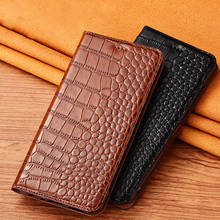 Crocodile Veins Genuine Leather Case For Huawei P9 P10 P20 P30 P40 P50 Lite Pro Plus Magnetic Flip Cover Cases 2024 - buy cheap