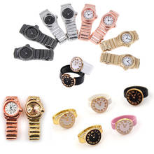 1PCS 1:12 Scale Miniature Watch for Dollhouse Decor Mini Furniture Toys for Baby Kids Dolls Accessories 2024 - buy cheap