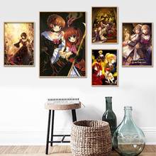 Carteles de estilo nórdico sobre lienzo para pared, impresiones de Anime japonés Umineko No Naku Koro Ni, imágenes modulares HD, decoración del hogar 2024 - compra barato