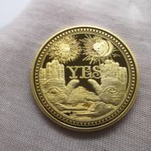 Yes or No Skull Commemorative Coin Souvenir Challenge Collectible Coins Collection Art Craft coin 2024 - buy cheap