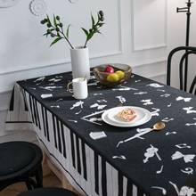 Piano Printed Decorative Tablecloth Rectangular Tablecloths Dining Table Cover Home Kitchen Obrus Nappe Mantel Mesa Tafelkleed 2024 - buy cheap