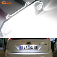 For Ford Focus 2 2004-2010 C-Max 2003-2010 No OBC error Excellent Ultra bright Led License plate lamp light car Accessories 2024 - buy cheap