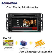 Liandlee For Chevrolet Avalanche 2din Car Android GPS Android Navigation Navi Maps CD DVD Palyer Radio HD Screen OBD2 TV 2024 - buy cheap