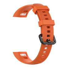Silikon Bilek Wrist Strap For Huawei Honor Band 5 Standard Smart Wristband Sport Replacement Wrist Strap Bracelet Belt#2 2024 - buy cheap