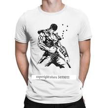 Kenshiro Hokuto No Ken Tee Shirt Men Fist of the North Star Fashion Cotton Tees Tshirts Camisas Hombre 2024 - buy cheap