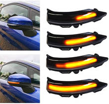 Luz LED de señal de giro dinámica para espejo retrovisor lateral, indicador secuencial para Ford Fiesta Mk7 2008-2017 2024 - compra barato
