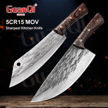 Handmade Forged 5Cr15Mov Steel Blade Butcher Knife Cleaver Knife Professional Kitchen Knives Meat Chopping Cleaver Boning Knife 2024 - buy cheap