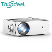 ThundeaL-miniproyector YG430 para cine en casa, dispositivo de proyección inteligente con WiFi, multipantalla LED Full HD, portátil, 3D, YG431 2024 - compra barato