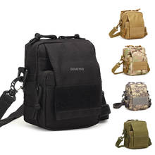 Molle-Bolso cruzado militar para hombre, bolsa Diagonal de caza al aire libre, impermeable, para entrenamiento de combate táctico 2024 - compra barato