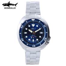 Heimdallr Men's Abalone Mechanical Watch Sapphire Ceramic NH35A Automatic Watch 200M Blue Bezel Waterproof Mechanical Watch 2024 - buy cheap
