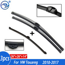 Windscreen Wiper Blades Set For VW Touareg 2010 2011 2012 2013 2014 2015 2016 2017 Front Rear Wipers For Porsche Cayenne 2024 - buy cheap