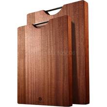 Tabla de cortar de ébano para el hogar, panel de madera maciza, importación 2024 - compra barato
