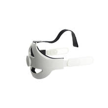 Повязка на голову VR для Oculus Quest 2, удобный сменный ремешок для гарнитуры VR, аксессуары для крепления 2024 - купить недорого
