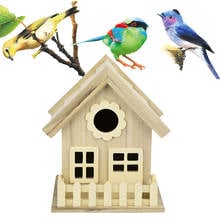 Креативное деревянное гнездо Dox, быстрая доставка, новинка, домик для птиц, домик для птиц, коробка для птиц, товары для дома и сада 2024 - купить недорого