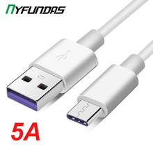 Cable USB tipo C 5A para Huawei P30 Pro Mate 20 Lite 10 9 P20 P10 Honor 20 V10 V20 10 9X, Cargador rápido, supercarga 2024 - compra barato