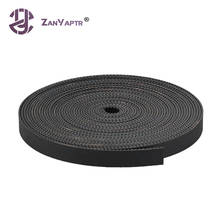 Hot sale 1.5/2/3meter GT2-6mm open timing belt width 6mm GT2 belt GT2 6mm for 3D printer 2024 - buy cheap