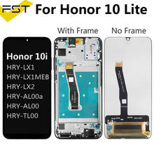 Сенсорный ЖК-экран 6,21 дюйма для Huawei Honor 10 Lite Honor 10i, дигитайзер с рамкой, глобальная версия, экран 6,21 дюйма, для Huawei Honor 10 Lite, Honor 10i, с цифровым преобразователем, с рамкой, для Huawei Honor 10 Lite, Honor 10 Lite, Honor 10i, глобальная версия, сенсорный экран с цифровым экраном, экран, сенсорный экран, экран, сенсорный экран, 2024 - купить недорого
