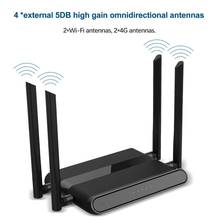 4G Wireless Wifi Router 300Mbps 4Port Router with SIM Card USB WAP2 802.11n/b/g 2.4G Router 10*100M Wireless Wifi Repeater Up to 2024 - buy cheap