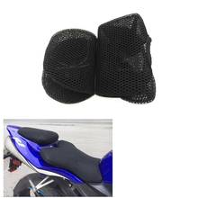 Capa de assento da motocicleta evitar bask no assento scooter isolamento térmico capa almofada todos os anos para yamaha yzf r1 2024 - compre barato