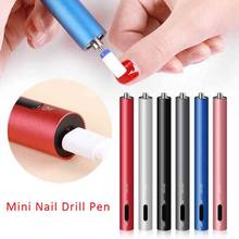 NEW USB Rechargeable Electric Nail Drill Machine Portable Manicure Pedicure Polish Pen File Buffer Nail Art Tools Accessories 2024 - buy cheap