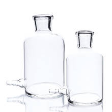 Botella de nivel de vidrio de 250ml/500ml/1000ml, laboratorio de análisis de Gas, frasco de vidrio con boca de parte inferior 2024 - compra barato