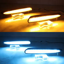 1Set Dynamic Yellow Turn Signal Car DRL Lamp LED Daytime Running Light Fog lamp For Toyota Corolla SE/XSE US 2020 2021 2024 - buy cheap
