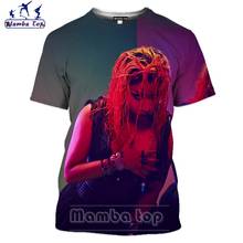 Mamba-Camiseta con estampado 3D de la cantante Nicki Minaj para hombre y mujer, Bikini Sexy Hentai, ropa deportiva de música para playa 2024 - compra barato