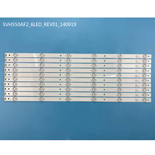 New 10 PCS/lot 6LED LED backlight strip for Hisense ub55ec591 lc-55n6000u 55h7b 55h7b2 55h7c SVH550AF2 HD550DU-B5 LTDN55K321 2024 - buy cheap