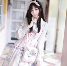 Sweet princess lolita dress vintage lace bowknot cute printing victorian dress kawaii girl gothic lolita jsk loli cosplay 2024 - buy cheap