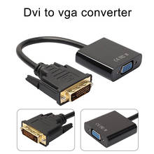 1080 p DVI-D 24 + 1 pinos macho para vga 15pin fêmea conversor de adaptador de cabo ativo vdx99 2024 - compre barato