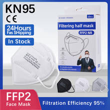 6 layer FFP2 CE KN95 Masque thicker KN95 Face Mask PM2.5 Anti-fog Strong Protective Mouth Mask Respirator Reusable mascarillas 2024 - buy cheap