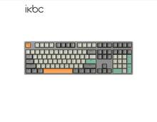 Teclado mecánico con cable ikbc classic series C210, 108 teclas, original cherry switch, gris espacial/gris Industrial 2024 - compra barato